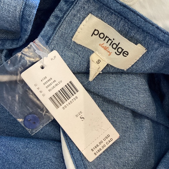 Anthropologie Short-Sleeve Collared Slim Midi Dress Porridge - Picture 11 of 13